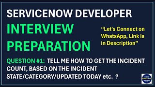 ServiceNow Developer Interview Preparation | Question #1