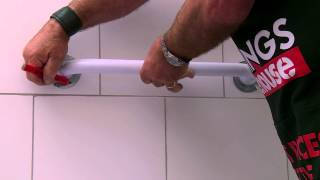 How To Install Bathroom Grab Rails - DIY At Bunnings