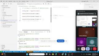 String Operations in C#