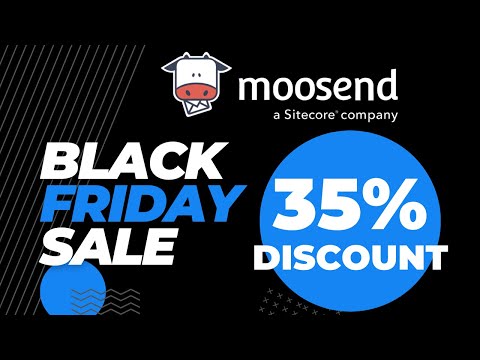 Moosend Promo Code 🤩 Moosend Black Friday Sale 2023 🚀