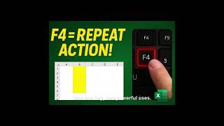 “Welcome to Excel Made Easy!Today, let’s explore the magic of the F4 key”