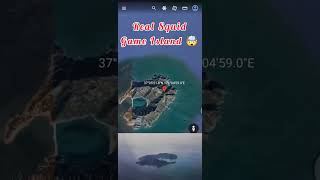 #109 Squid Game Island in Google Earth #shorts #googleearth #squidgame