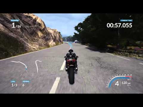 RIDE PS4 WORLD RANK 1 RACE 1st WITH CRASH