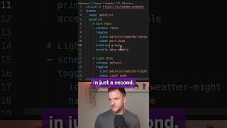 How To Toggle The Color Scheme In Material for MkDocs #documentation #technicaldocumentation