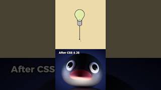 Before After CSS Tuggable  Light Bulb💡 #memes #coding #css