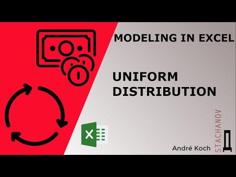Creating a uniform distribution in Excel: A clear explanation and practical Excel example