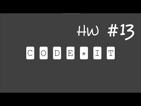 Уроки Java с 0 до первой работы. ДЗ #13