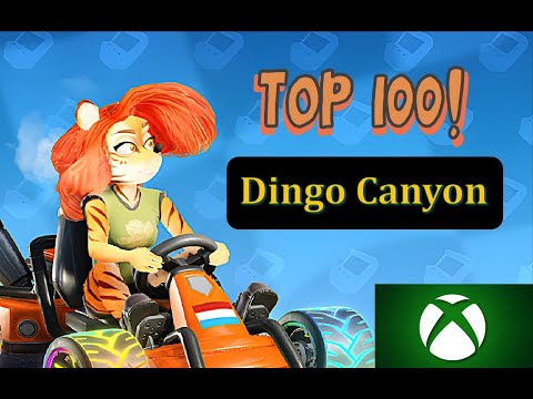 Crash Team Racing Nitro Fueled | Top 100 Grind (13/39) | 🌵Dingo Canyon🌵 [1:24:95]