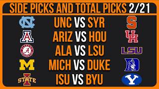 College Basketball Picks & Predictions Today 2/21/26 | NCAAB Picks Today
