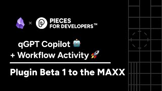 Obsidian + Pieces for Developers Copilot & Workflow Activity. Better Together. Split Screen Pro-Tip🔥
