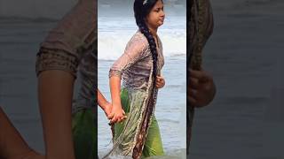 Cox's Bazar swimming video. #shortsfeed #beach #shorts