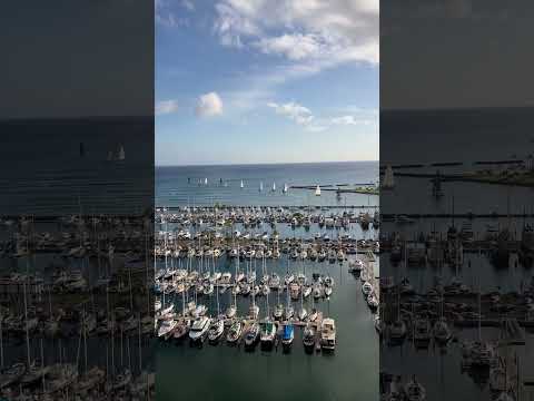 ⚓️🛥️🌊 #hawaii #views #wakiki #honolulu #sky #ocean #sailing #boat