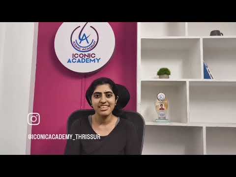 Angel Mary Rose sharing her experience @ICONICACADEMYTHRISSUR 