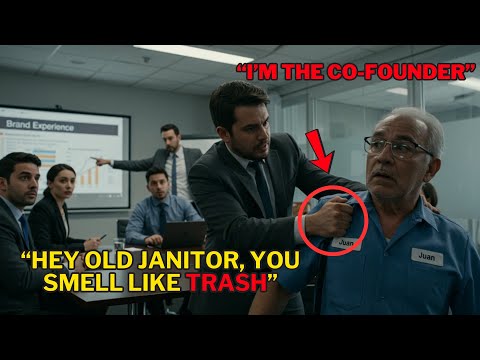 The Whole Company Mocked the Janitor — Until They Googled His Name
