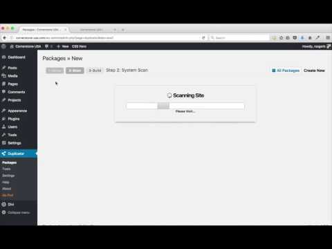 Walkthrough Cornerstone Backups