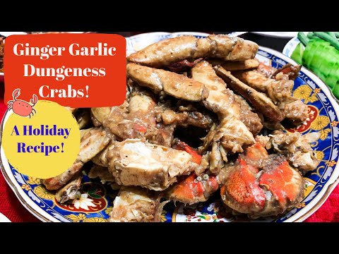 Ginger Garlic Crabs | A Tasty Holiday Feast with the Family!