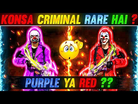 Konsa Criminal Bundle Rare Hai ?? Reality Of Criminal 😱🔥 #shorts #freefireshorts