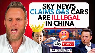 SKY NEWS Says China is FORCING it's Citizens to only BUY BYD EVs