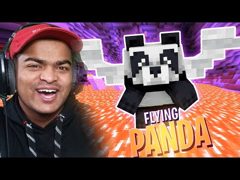 I Found the most rare FLYING PANDA in Minecraft!!