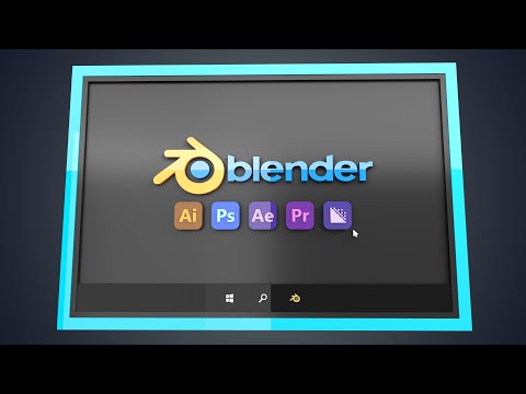 Channel Intro done in Blender and After effects