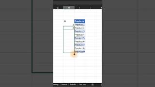 Auto update ID #beginnersguide #excel #dataanalyticsforbeginners #exceltips