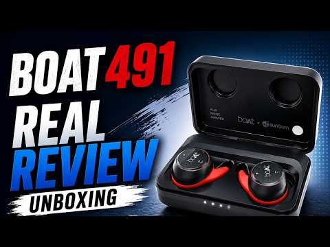 Boat 491 Unboxing | boat airdopes 491 -  2020 - 9