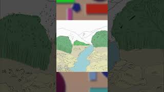 Tried to draw a background  #background #backgroundart #art #manga #mangastyle