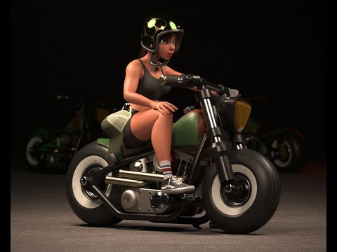 Cartoon Bobber 3d model (concept for 3d print)