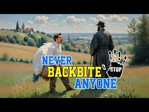 The Man Who Gossiped | Powerful Islamic Lesson on Backbiting 🗣️