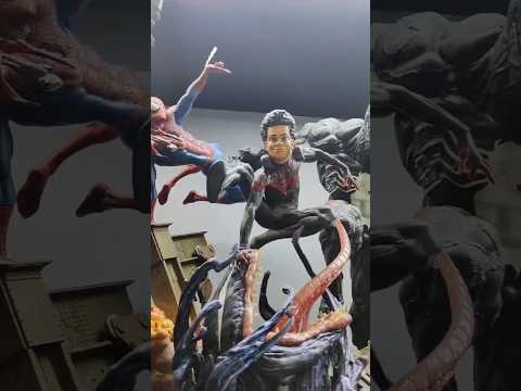 Marvel Spider Man Statue collection #statuecollector #collectiblefigures #sideshow #spiderman #viral