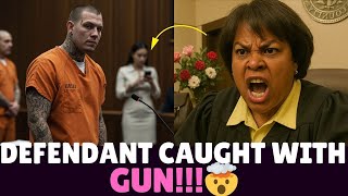 Defendant Caught with Gun! — Judge’s Unexpected Response Stuns the Entire Courtroom