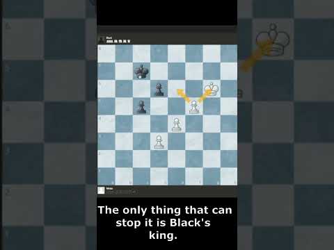 What is a Passed Pawn? #chesstactics #chessplayer #chessgame #chessproblems #chessstrategy #chesscom