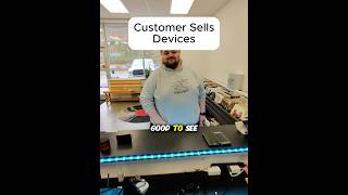 CUSTOMER SELLS ME HIS DEVICES!!! #education #brokenfix #smartphone #gaming #problemfix #cellphone