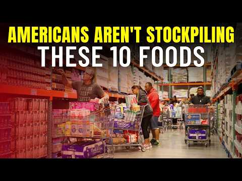10 Foods Every American Should Stockpile NOW - Before the Collapse