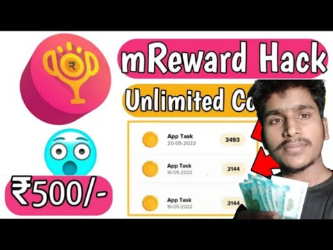 💥 mRewards App Coin Add Trick || mRewards App Coin Add Script ||  || Today New Earning App 2022 ||