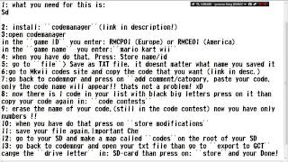 Mkwii how to use Codes with codemanager