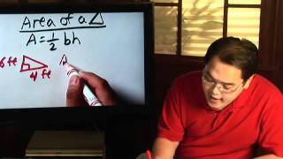 Geometry Tips   How to Find the Area of a Triangle   YouTube