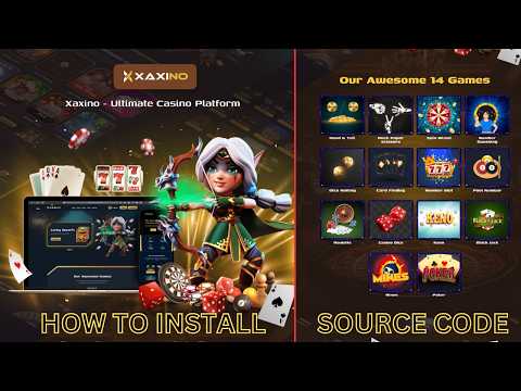 How to create Casino Game website using Xaxino Php Script MySQL Database Laravel |  Casino Game API