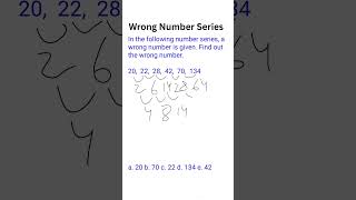 #12 SBI PO IBPS PO Prelims Wrong Number Series Question #bankingexams #sbipo #sbipoprelims #ibps