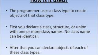 Object Class