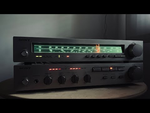 Sony Integrated Stereo Amplifier TA-F35 & AM/FM Stereo Tuner ST-A35L - What's inside? & Play time