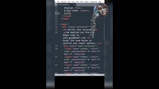 contact verifying / HTML CsS #coding #shorts #programmer #computerscience #python