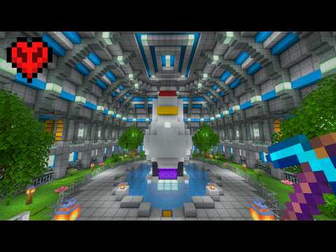 I Built the Ultimate Base in Hardcore Minecraft