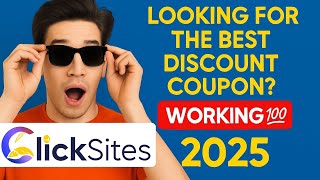 ClickSites AI Promo Code 2025 ✅ Exclusive Offer to Save Instantly on AI Website Builder