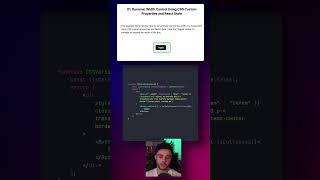 🎨 Tailwind Trick: Dynamic CSS Variables #tailwindcss #react #tech