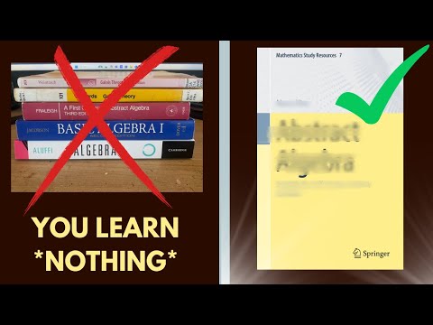 Abstract Algebra is being taught WRONG! | A book that will change the curriculum