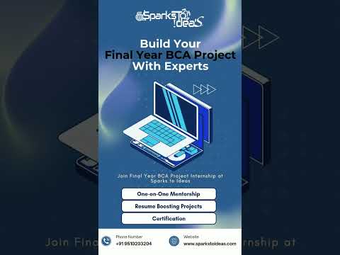 Build Your Final Year BCA Project With Experts #ahmedabad #internship #bcaprojects #trending #viral