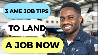 New Aircraft Maintenance Engineer Job Search: 3 Strategies to Get Hired Fast