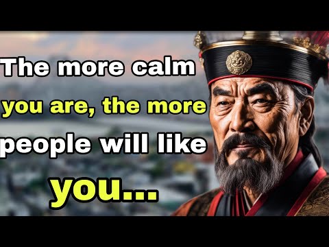 sun Tzu quotes The more calm you are, the more people will like you