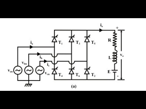 MATLAB Tutorial | #1 Three Phase Bridge Rectifier Thysistor - Chỉnh Lưu Cầu Ba Pha Thysistor